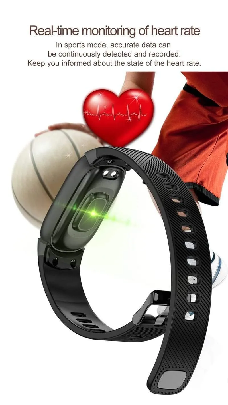 Frauen Smart Watch Sport Schrittzähler Smartwatch Blutdruck Sauerstoff Pulsmesser Fitness Tracker Anruf Alarm Erinnerung