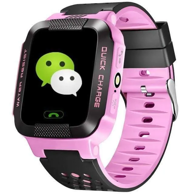 GPS-Kinderuhr, SOS-Notfall, Anti-Verlust, GSM-Kinderuhren, intelligentes Handy-App-Armband, Silikon-Armband