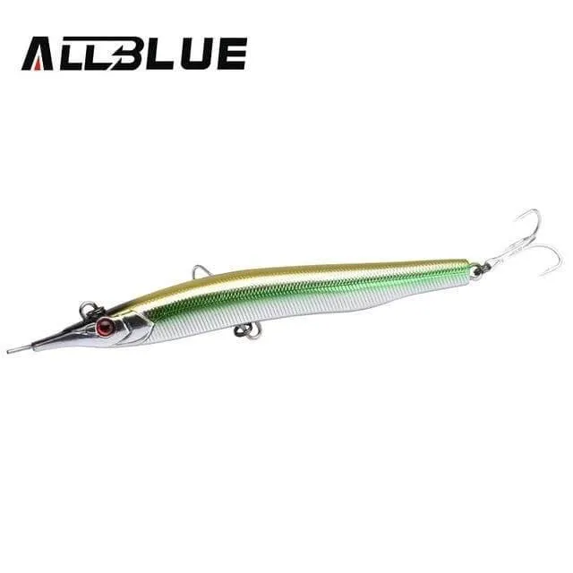 Needlefish Stick Needle Fishing Köder 133mm / 30g Sinking Pencil 3D Eyes Künstlicher Köder Sea Bass Salzwasser Köder