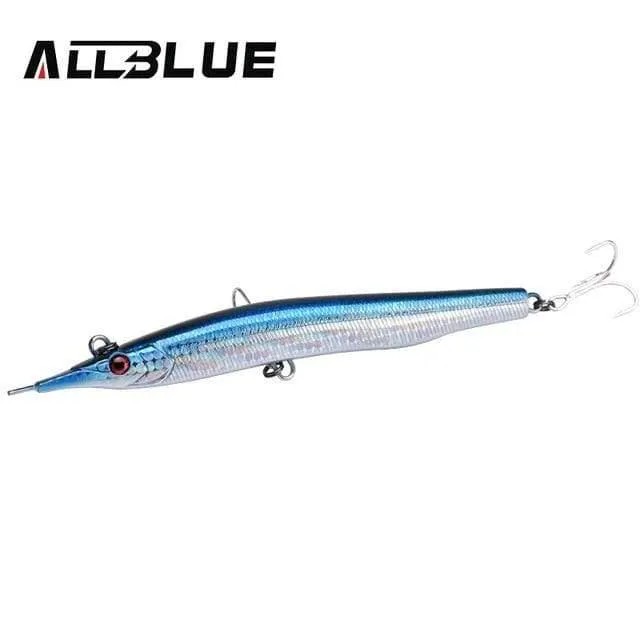 Needlefish Stick Needle Fishing Köder 133mm / 30g Sinking Pencil 3D Eyes Künstlicher Köder Sea Bass Salzwasser Köder