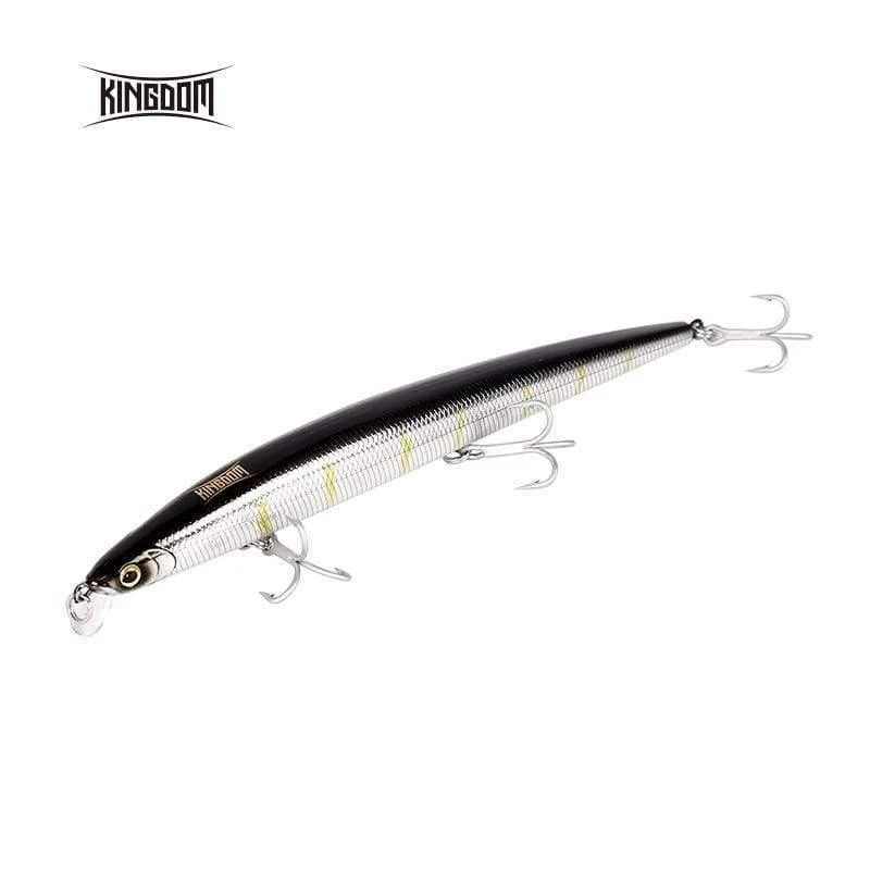 Fischköder Seefischerei Jerkbait Köder 180mm 29g / 33g Schwimmende langsam sinkende Wobbler Minnow Six Color Modell 5333-S