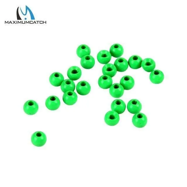 25 teile/los 2.0-3.8mm Fliegenbinden Wolframperlen Runde Nymphenkopf Ball Fliegenbinden Material 18 Verschiedene Farben