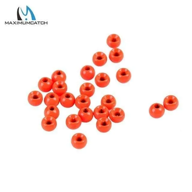 25 teile/los 2.0-3.8mm Fliegenbinden Wolframperlen Runde Nymphenkopf Ball Fliegenbinden Material 18 Verschiedene Farben