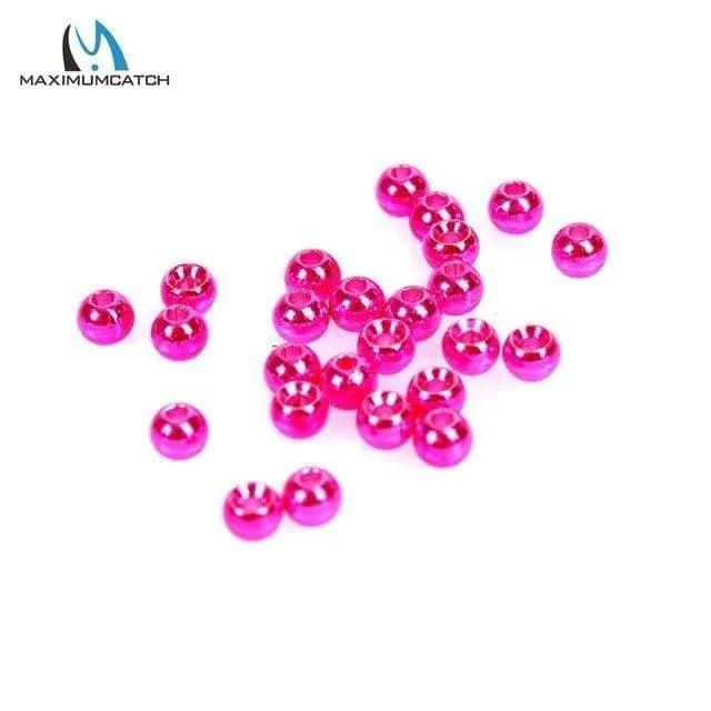 25 teile/los 2.0-3.8mm Fliegenbinden Wolframperlen Runde Nymphenkopf Ball Fliegenbinden Material 18 Verschiedene Farben