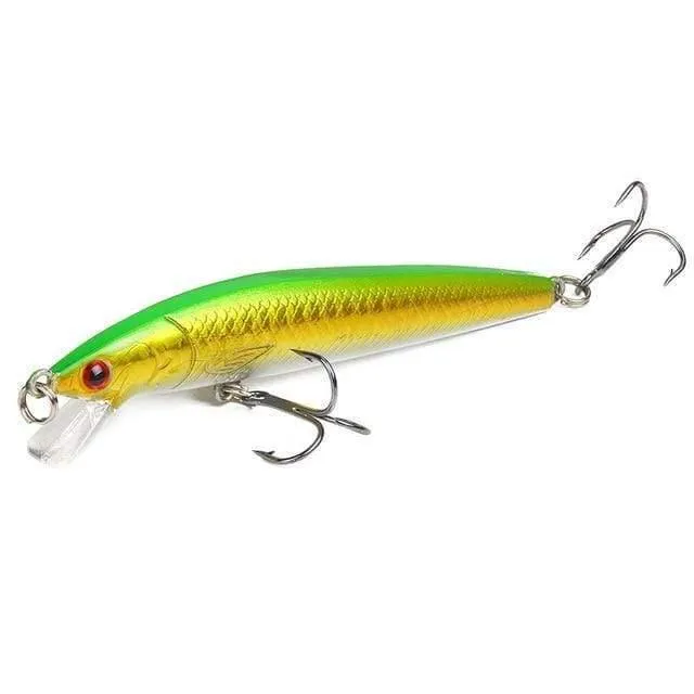 10 Teile/los 10cm 7.5g Harte Künstliche Wobbler Minnow Angeln Köder Locken Schwimmende Pesca Köder Fisch Lockt Für Ozean rilver