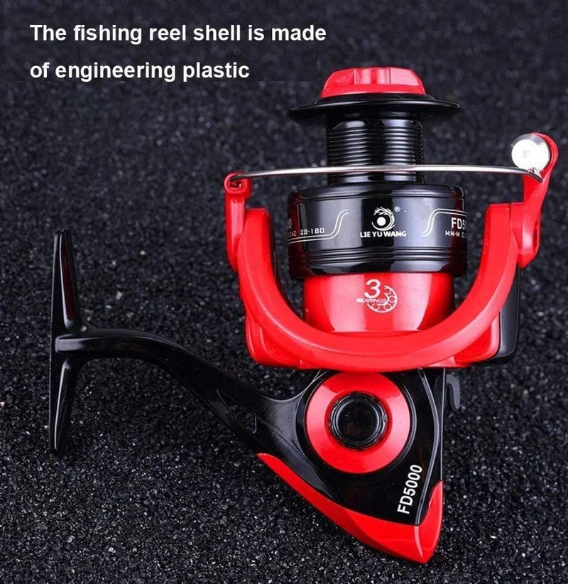 Angelrollen G-Ratio 5.0: 1 Bait Folding Rocker Spinnrad Angelrolle Carpa Molinete de Pesca