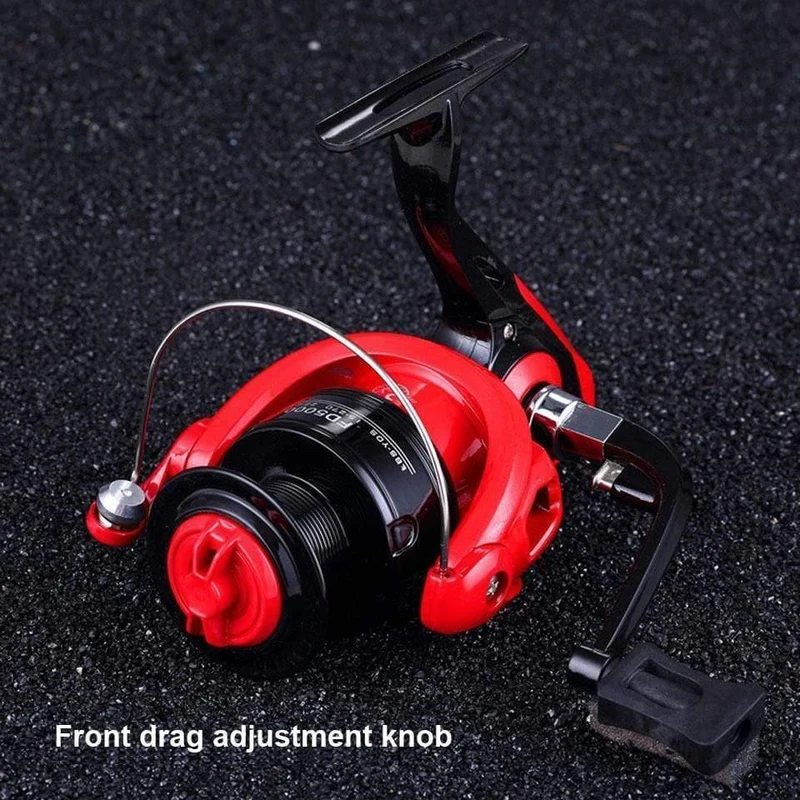 Angelrollen G-Ratio 5.0: 1 Bait Folding Rocker Spinnrad Angelrolle Carpa Molinete de Pesca