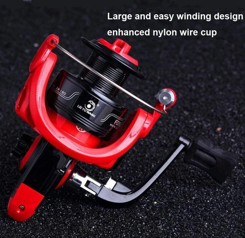 Angelrollen G-Ratio 5.0: 1 Bait Folding Rocker Spinnrad Angelrolle Carpa Molinete de Pesca