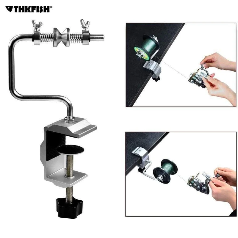 Angelschnur Spooler Wickler mit Klemme Angelschnur Spool Spooler System Angelgerät Sea Carp Fishing Tools und Zubehör