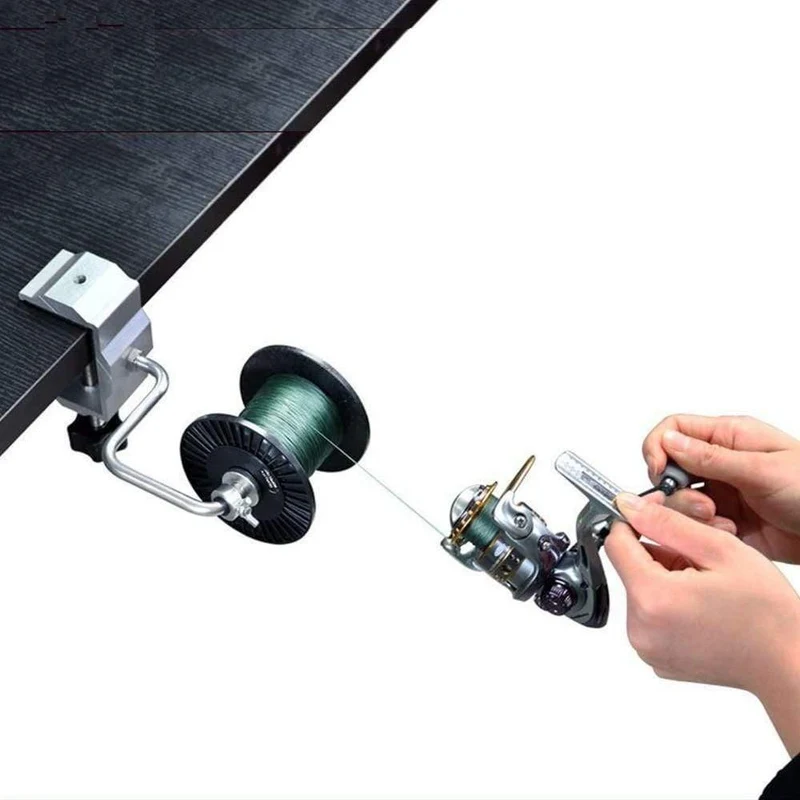 Angelschnur Spooler Wickler mit Klemme Angelschnur Spool Spooler System Angelgerät Sea Carp Fishing Tools und Zubehör