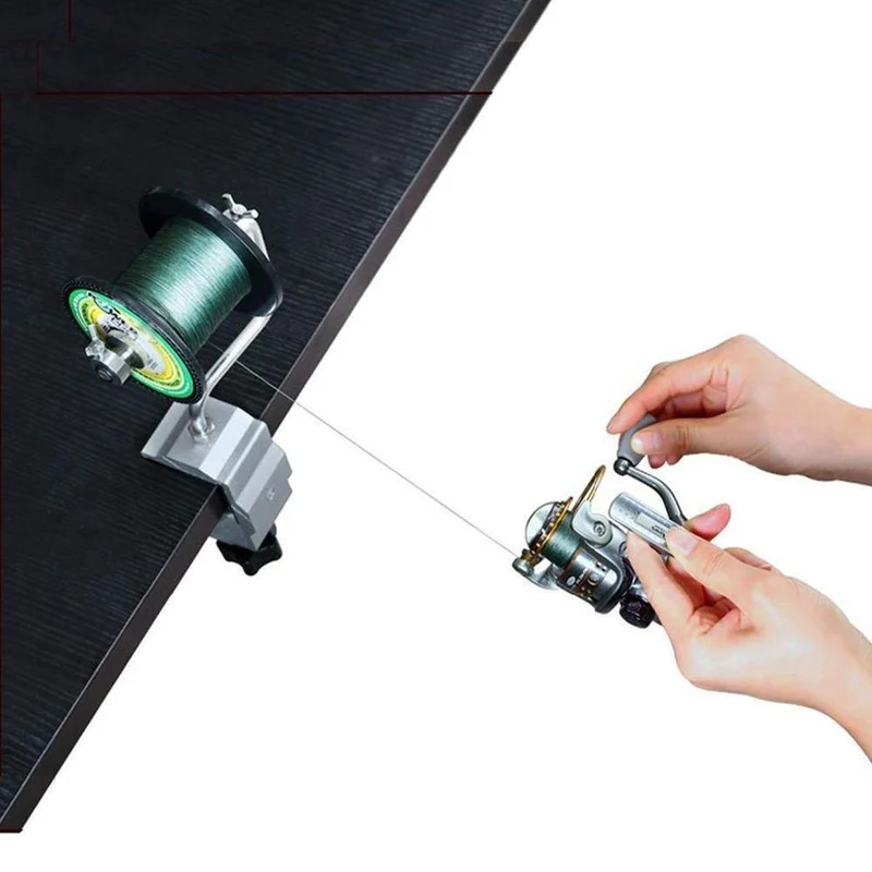 Angelschnur Spooler Wickler mit Klemme Angelschnur Spool Spooler System Angelgerät Sea Carp Fishing Tools und Zubehör