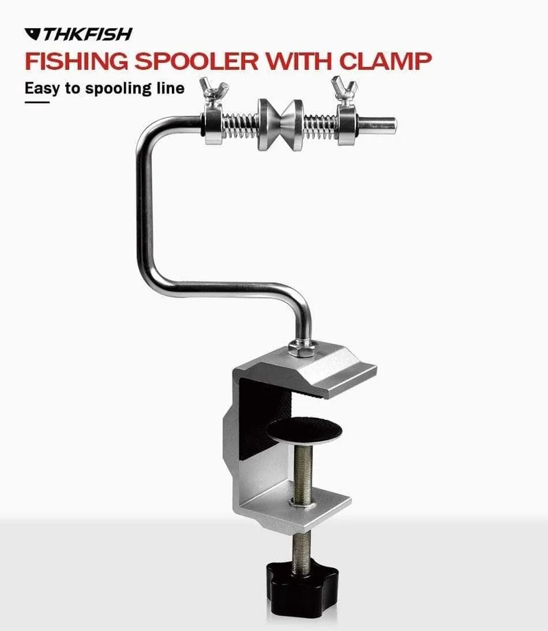 Angelschnur Spooler Wickler mit Klemme Angelschnur Spool Spooler System Angelgerät Sea Carp Fishing Tools und Zubehör