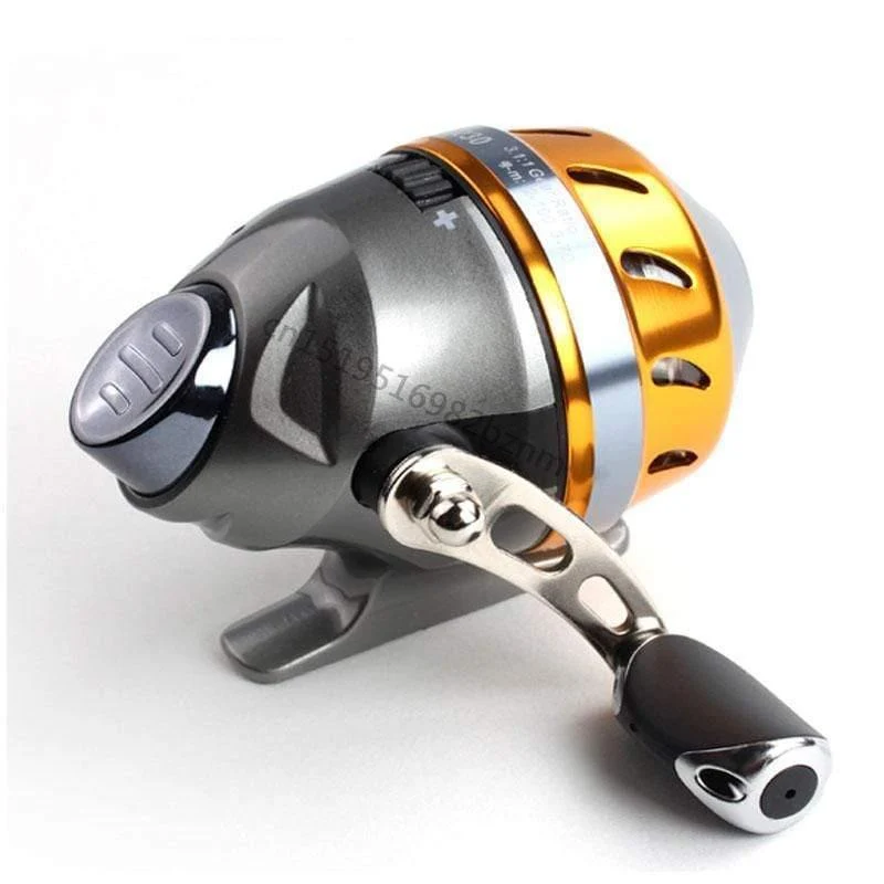 Slingshot Angelrolle Spinning Handrad 2 BBCatapult Outdoor Jagd Geschlossene Rolle mit Schnur