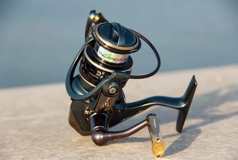 Angelrolle JAGUAR 2000 3000 Lure Spinning mit Ersatzspule Angelrolle Angelrolle Zwei Metallspulen