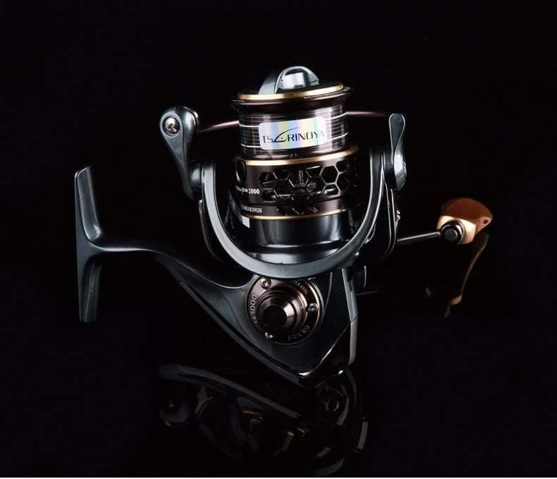 Angelrolle JAGUAR 2000 3000 Lure Spinning mit Ersatzspule Angelrolle Angelrolle Zwei Metallspulen