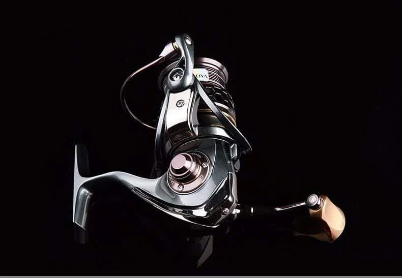 Angelrolle JAGUAR 2000 3000 Lure Spinning mit Ersatzspule Angelrolle Angelrolle Zwei Metallspulen