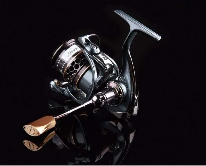 Angelrolle JAGUAR 2000 3000 Lure Spinning mit Ersatzspule Angelrolle Angelrolle Zwei Metallspulen