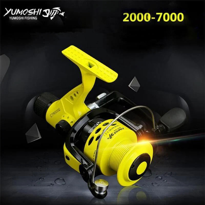 Angelrolle 12BB Spinnrad links / rechts Wechselarmspinnrolle pesca peche 2000-7000-Serie Angelrollen CTR