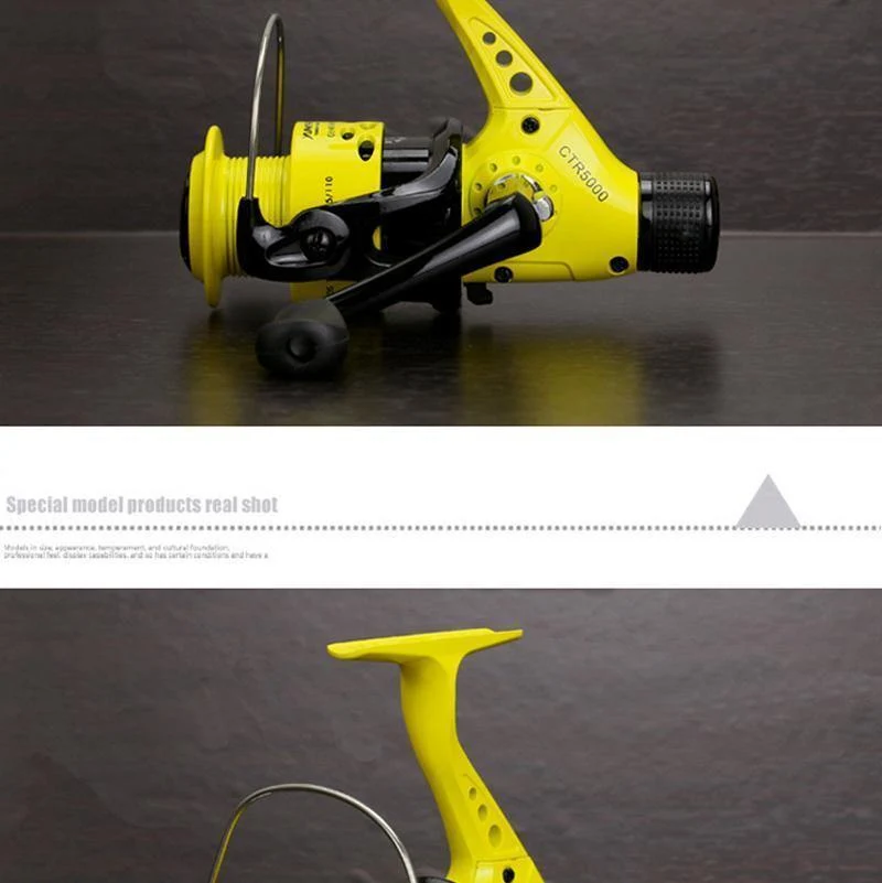 Angelrolle 12BB Spinnrad links / rechts Wechselarmspinnrolle pesca peche 2000-7000-Serie Angelrollen CTR