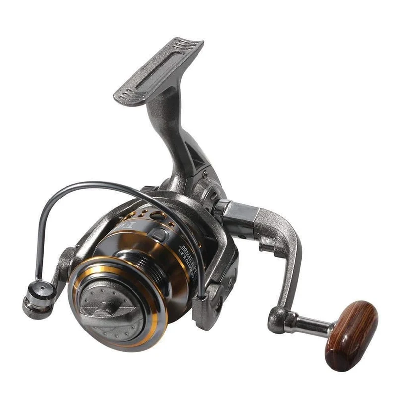 13 Angelrolle mit Kugellager, Metallspulenräder, Spinnrolle 5.2:1, Angelrollen der Serie 1000–7000, Spinnrad für Seeboote