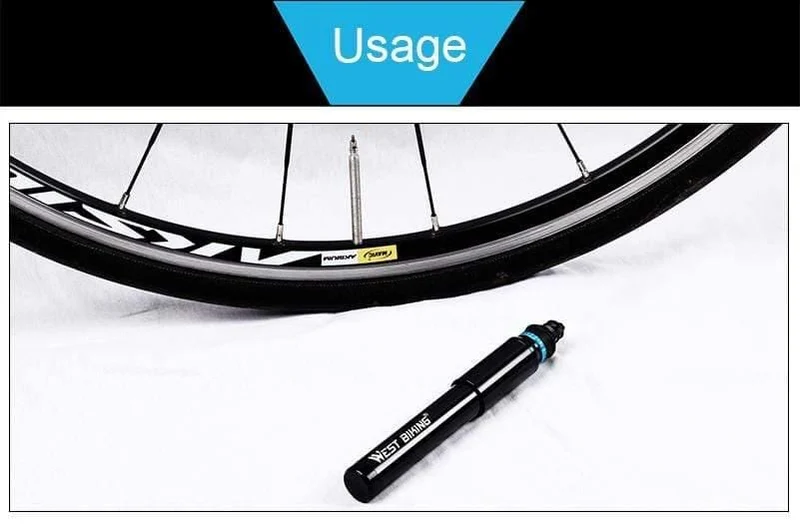 Tragbare Fahrradpumpe 150PSI Presta/Schrader Road MTB Mountainbike Pumpe Radfahren Inflator Handpumpe für Fahrrad