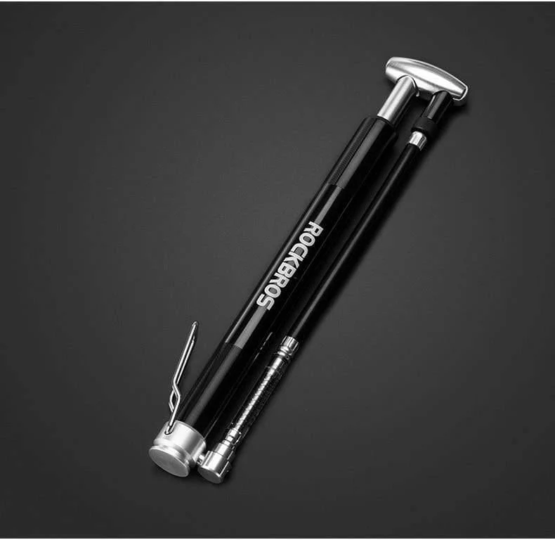 Fahrradpumpe, 160 PSI, Fahrradpumpe, Luftpumpe, Schrader- und Presta-Ventil, für Rennrad, MTB-Reifen, Aluminiumlegierung, Fahrradpumpe