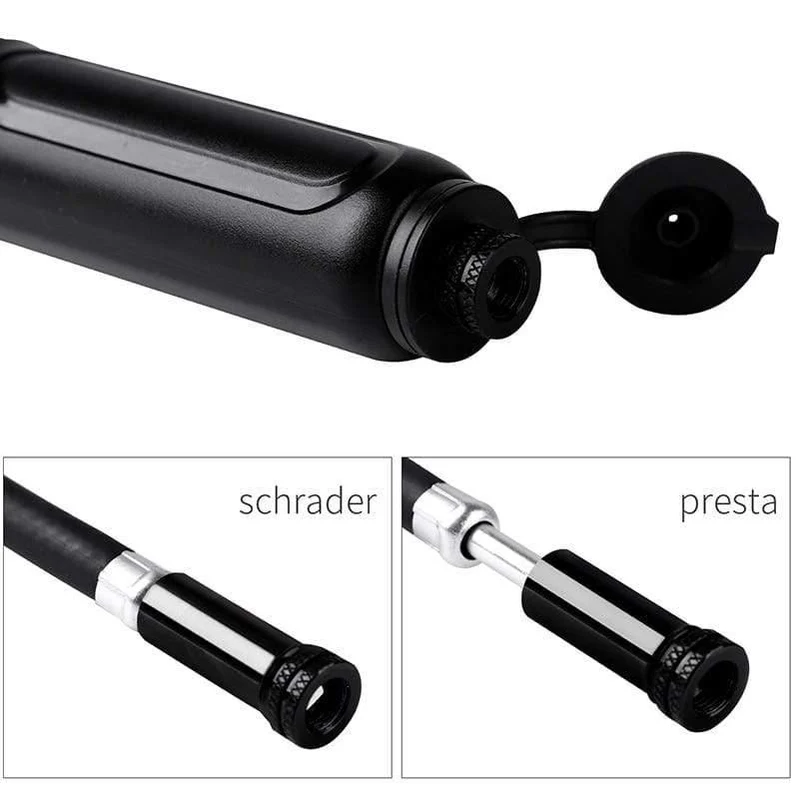 Fahrradpumpe Mini Bike Tragbare Licht Luftpumpe Für Radfahren Im Freien Hochdruck Schrader Presta Fahrrad Pumpen Inflator