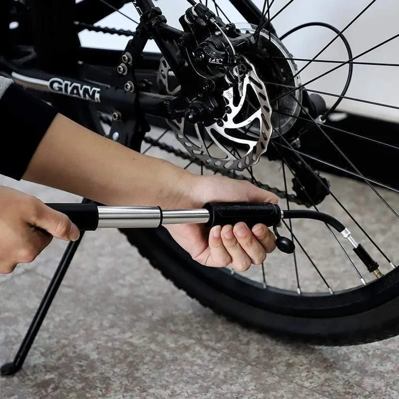 Fahrradpumpe Mini Bike Tragbare Licht Luftpumpe Für Radfahren Im Freien Hochdruck Schrader Presta Fahrrad Pumpen Inflator