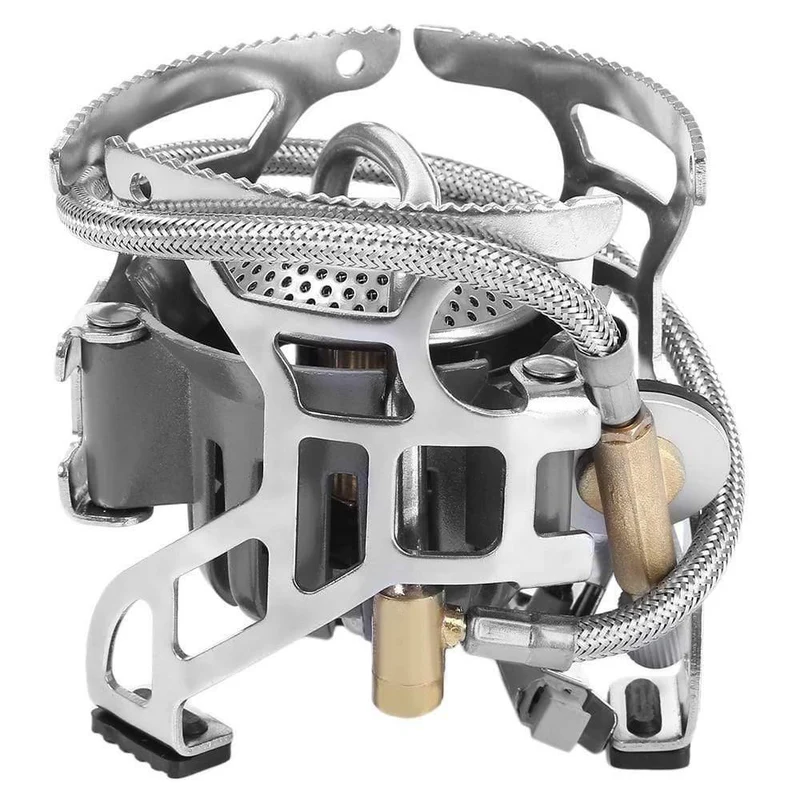 Outdoor Herd Camping Ausrüstung Faltbare Split Gasherd Picknick Brenner Öfen Kochen Werkzeuge