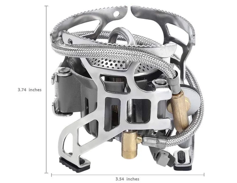 Outdoor Herd Camping Ausrüstung Faltbare Split Gasherd Picknick Brenner Öfen Kochen Werkzeuge