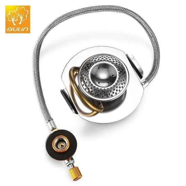 Mini tragbare Edelstahl Propan Outdoor Camping Gasherd faltbare Split Gasbrenner für Outdoor Camping Kochen