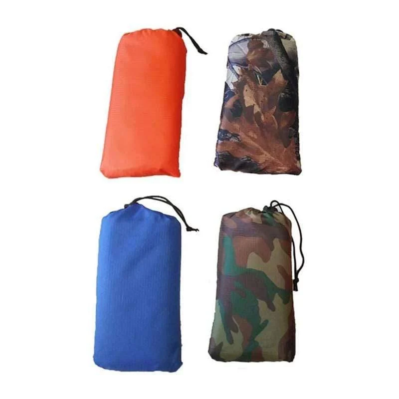 Reisesets, wasserdicht, multifunktional, 3-in-1, Outdoor-Werkzeuge, Matte, Poncho-Abdeckung, Zelte, Markise, Camping, Wanderausrüstung