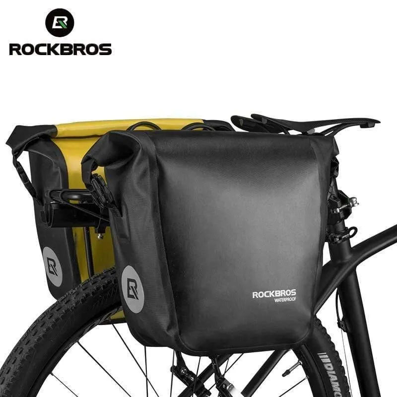 Wasserdichte Fahrradtasche 10-18L Tragbare Fahrradtasche Gepäckträger Hecksitz Kofferraumtasche Radfahren MTB Tasche Fahrradzubehör