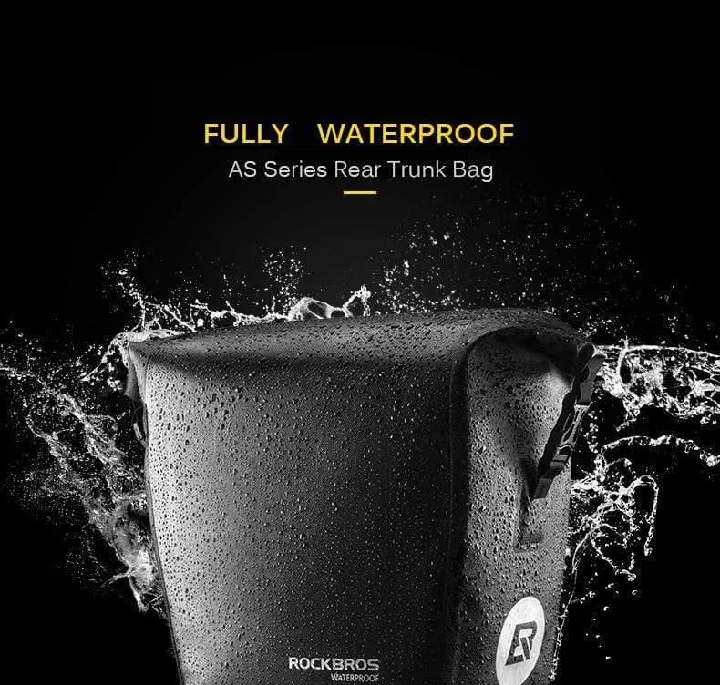 Wasserdichte Fahrradtasche 10-18L Tragbare Fahrradtasche Gepäckträger Hecksitz Kofferraumtasche Radfahren MTB Tasche Fahrradzubehör