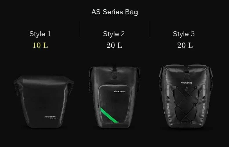 Wasserdichte Fahrradtasche 10-18L Tragbare Fahrradtasche Gepäckträger Hecksitz Kofferraumtasche Radfahren MTB Tasche Fahrradzubehör