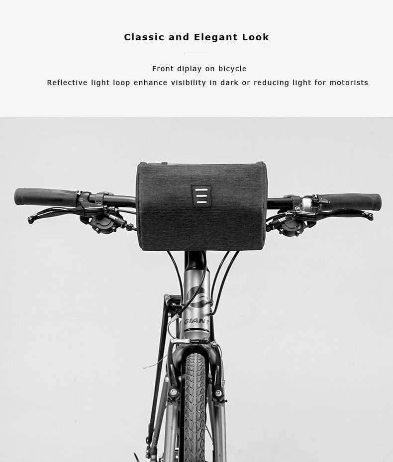Mountain Road 111467 Wasserabweisende Touchscreen Fahrradlenkertasche für Karten oder Mobiltelefone