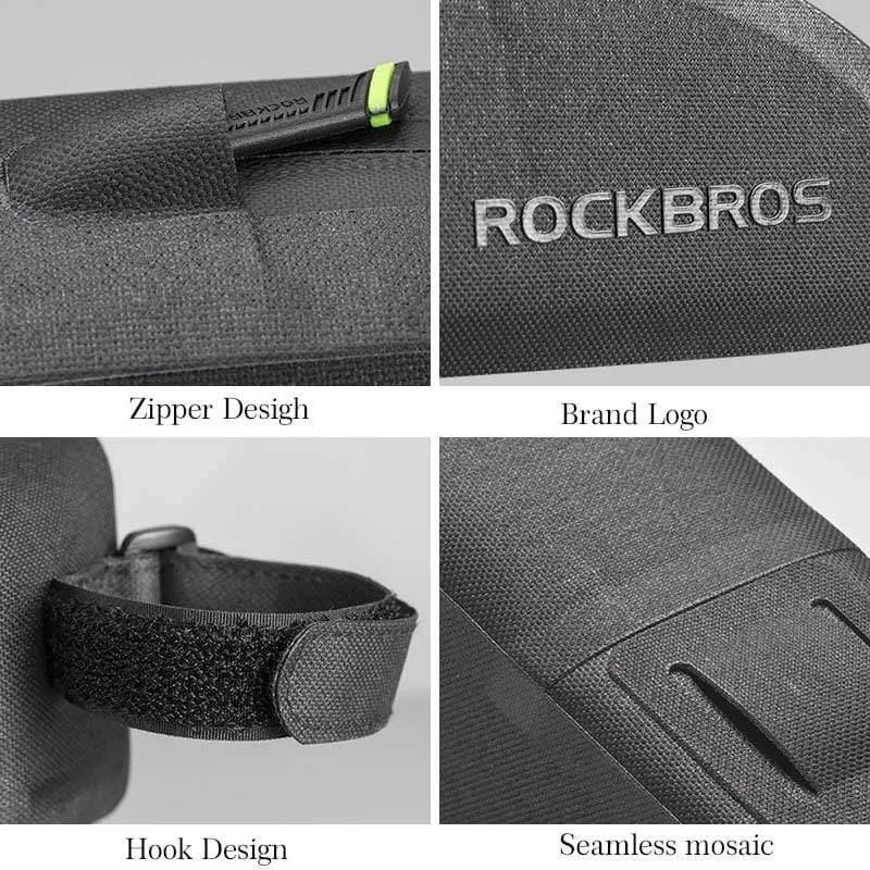 Fahrrad-Rahmentasche, wasserdicht, für Fahrrad, obere Vorderrohrtasche, große Kapazität, MTB-Fahrrad-Gepäckträgertasche, Fahrradzubehör