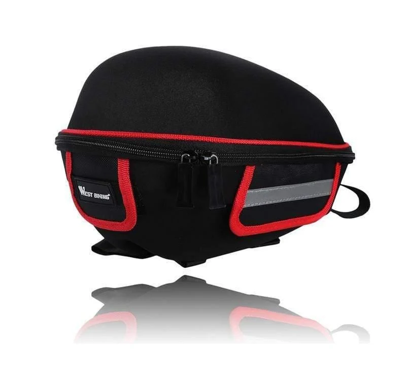 Fahrradtasche, Fahrrad-Hinterradtasche, reflektierende, wasserdichte Regenhülle, Mountainbike-Heckverlängerungs-Sattelfahrradtasche