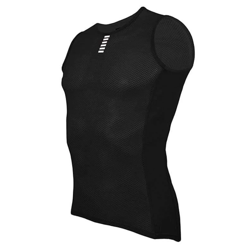 Schwarze Farbe Radfahren Base Layer / Reiten Unterwäsche / Sweat Shirt / Strumpfhose Kleidung Dünne Schweiß Feuchtigkeitsaufnahme