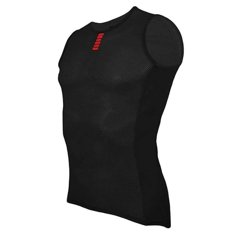 Schwarze Farbe Radfahren Base Layer / Reiten Unterwäsche / Sweat Shirt / Strumpfhose Kleidung Dünne Schweiß Feuchtigkeitsaufnahme