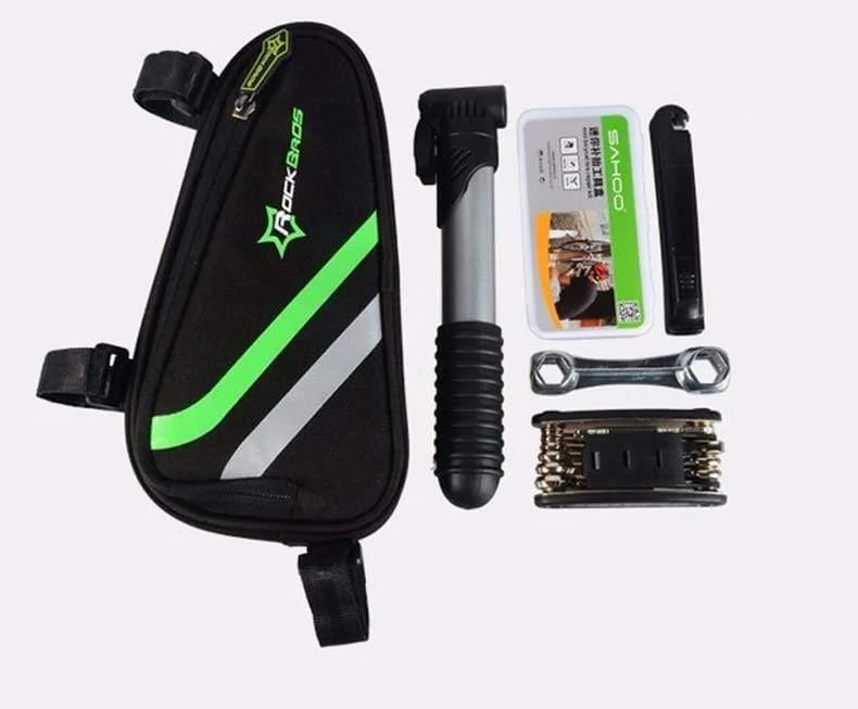 Wasserdicht Radfahren Fahrrad Taschen MTB Rennrad Rahmen Vorne Dreieck Fahrrad Schlauch Taschen Regendicht Fahrrad Reparatur Werkzeug Pannier