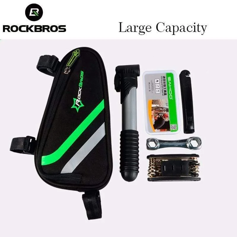 Wasserdicht Radfahren Fahrrad Taschen MTB Rennrad Rahmen Vorne Dreieck Fahrrad Schlauch Taschen Regendicht Fahrrad Reparatur Werkzeug Pannier