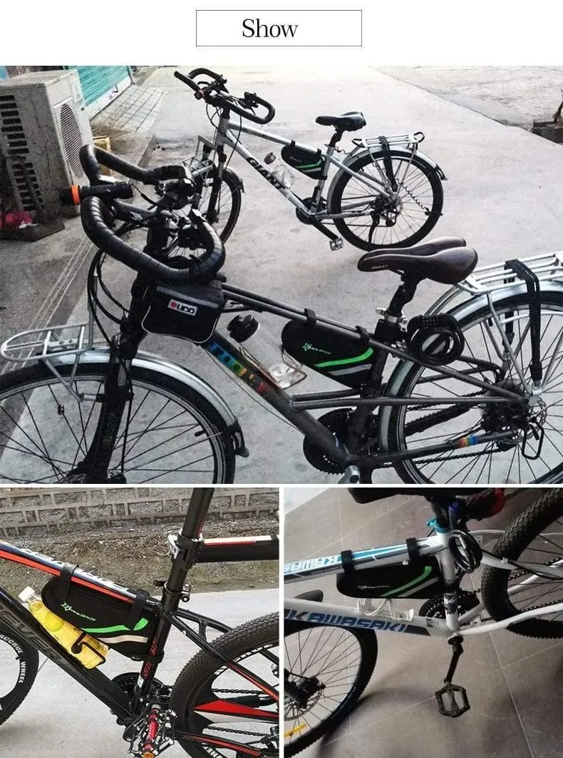 Wasserdicht Radfahren Fahrrad Taschen MTB Rennrad Rahmen Vorne Dreieck Fahrrad Schlauch Taschen Regendicht Fahrrad Reparatur Werkzeug Pannier