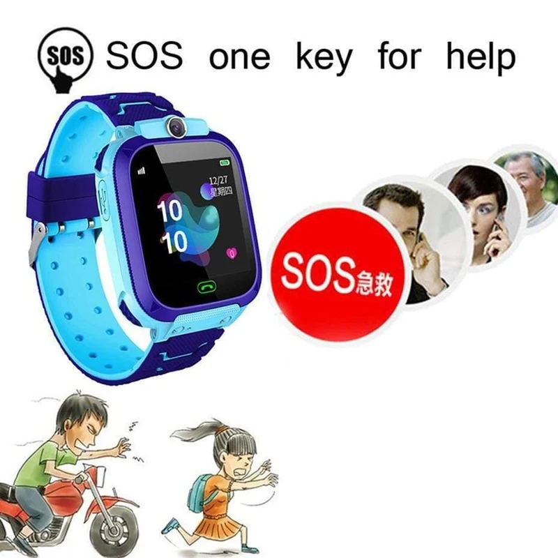 Kinder £ lage smart watch wasserdichte positionierung kind smart watch sos-kamera touchscreen voice chat baby phone watch