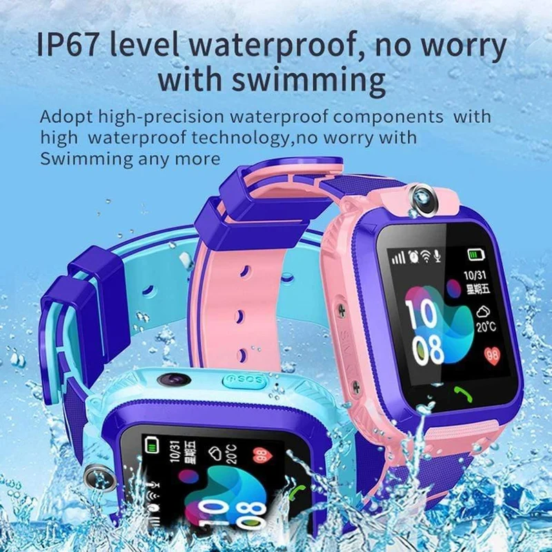 Kinder £ lage smart watch wasserdichte positionierung kind smart watch sos-kamera touchscreen voice chat baby phone watch