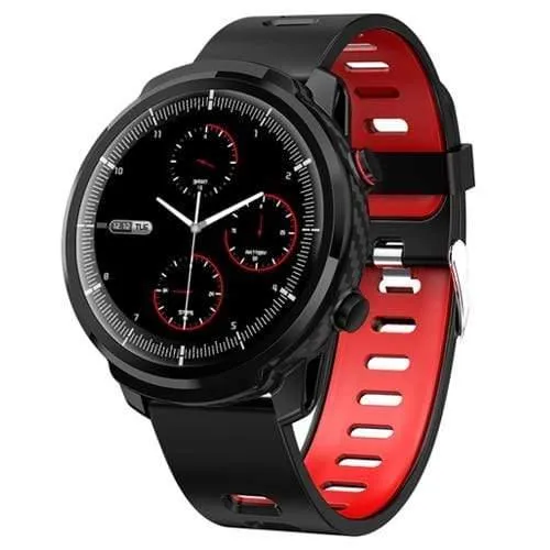 Smart Watch Wasserdicht Damen Herren Smartwatch Runder Bildschirm Herzfrequenz Schrittzähler Anruf Nachricht Erinnerung Smart Activity Tracker