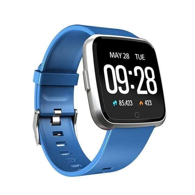 Smart Watch Blutdruck Sauerstoff Smartwatch Wasserdicht BT4.0 Herzfrequenzmesser für IOS Android