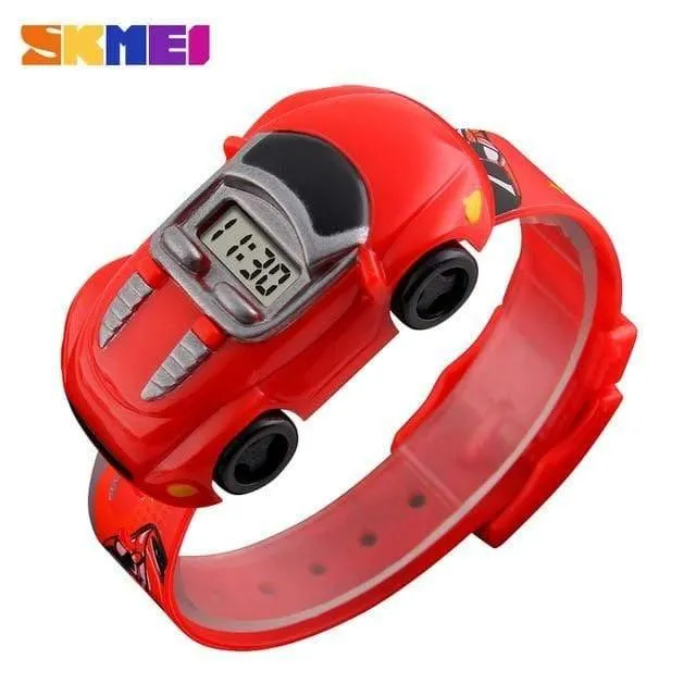 Kinder Uhren SKMEI Marke Mode Kreative Digitale Sport Kinder Uhr Jungen Mädchen Cartoon Auto Armbanduhren relogio masculino