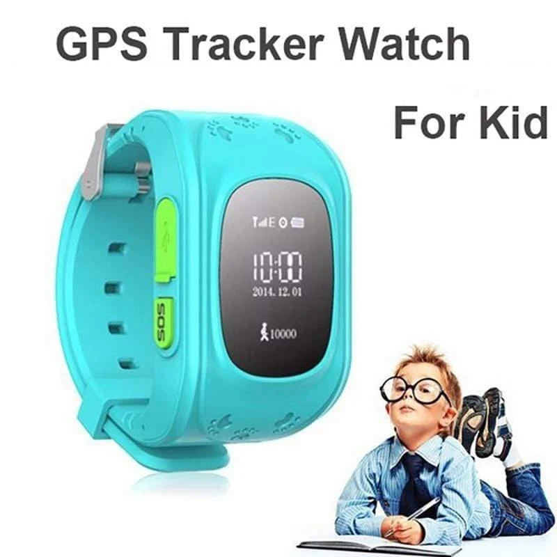GPS Smart Kids Kinderuhr SOS Call Location Finder Kindersuche Tracker Anti-Lost-Monitor Babyuhr IOS & Android