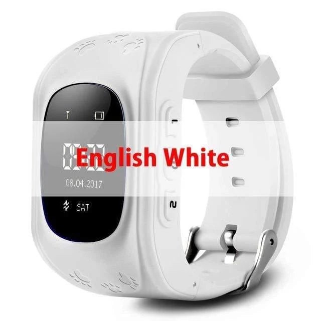 GPS Smart Kids Kinderuhr SOS Call Location Finder Kindersuche Tracker Anti-Lost-Monitor Babyuhr IOS & Android